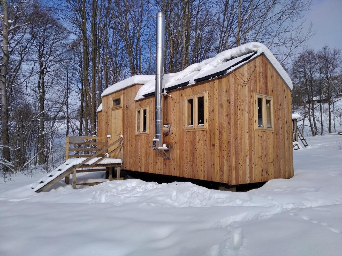 Villa Celoroční GLAMPING v pohodlném domečku Výprachtice Exterior foto